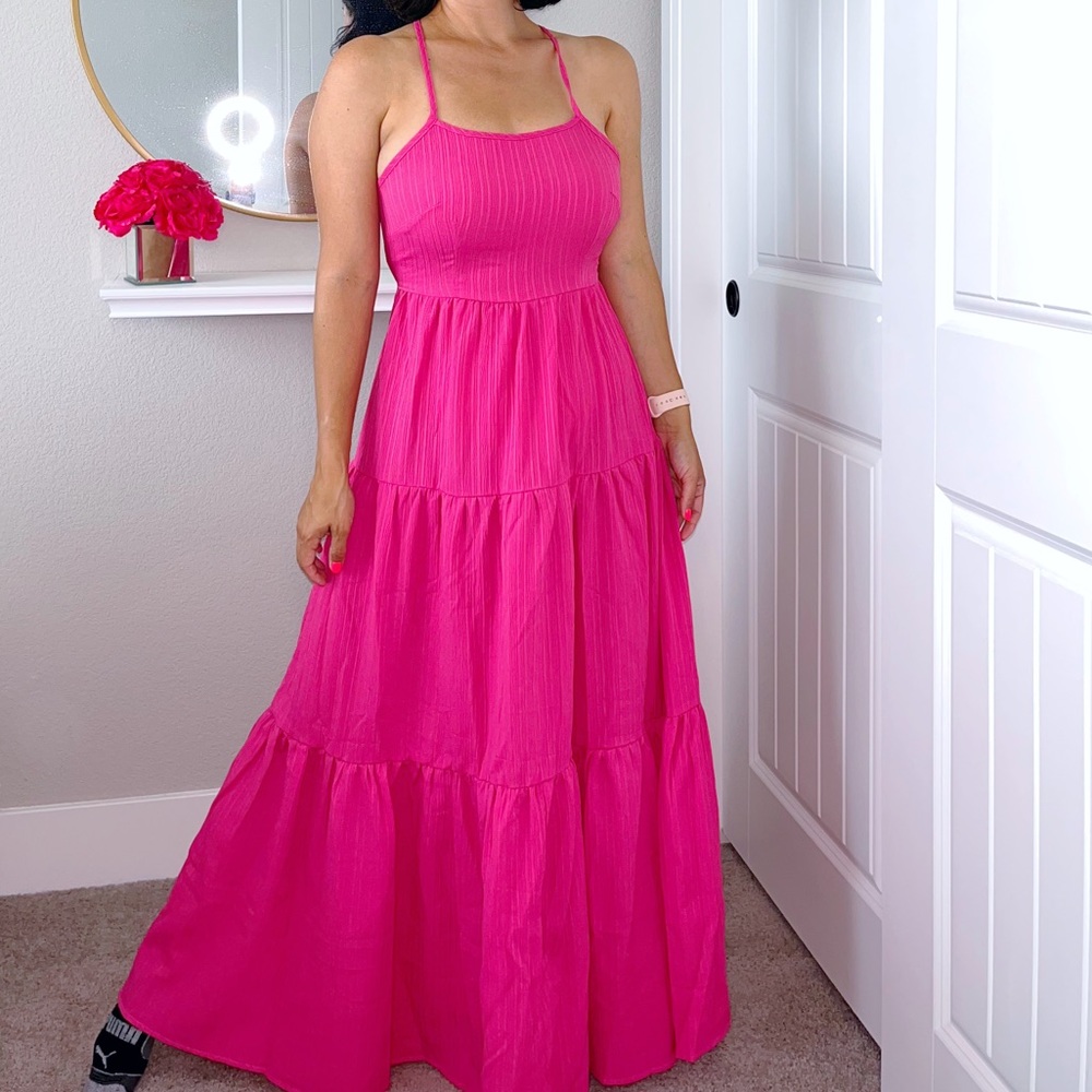 Maxi Pink Dress